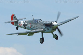 Hispano HA-1112 MIL C4K-102 Buchon, G-BWUE, The Real Aeroplane Company