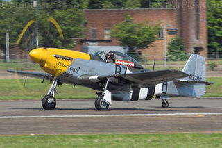 North American P-51D Mustang, G-BTCD, Old Flying Machine Company