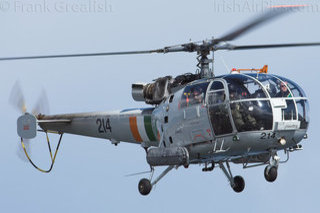 Aerospatiale SA316B Alouette III, 214, Irish Air Corps