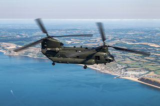 Chinook IM2 4486 Yeovilton A2A 2018