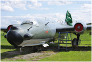 English Electric Canberra T.17, WH740, East Midlands Aeropark