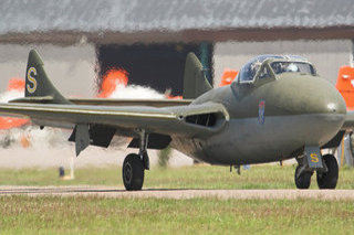 De Havilland DH-115 Vampire T11, SE-DXU, Private