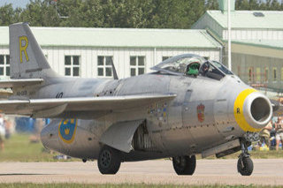 Saab J29F Tunnan, SE-DXB, Private