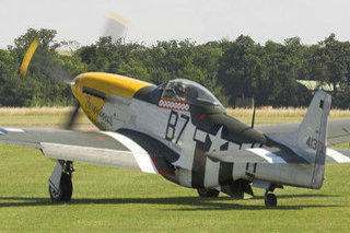 North American P-51D Mustang, G-BTCD, Old Flying Machine Company