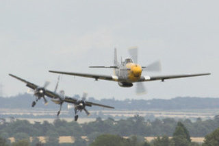 North American P-51D Mustang, G-BTCD, Old Flying Machine Company