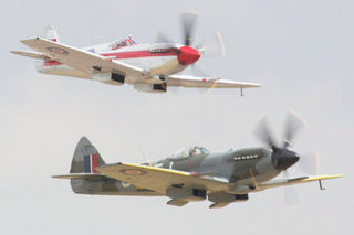 Supermarine Spitfire FRXIVE, G-BSKP, Historic Flying Ltd