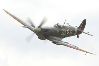 Supermarine Spitfire LF9B 361, G-ASJV, The Old Flying Machine Company