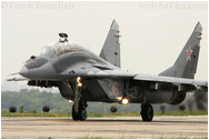 Mikoyan-Gurevich MiG-29UB, 38 RED, Russian Air Force