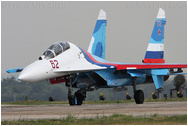 Sukhoi Su-27UB, 62 RED, Russian Air Force