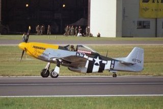 North American P-51D Mustang, G-BTCD, Old Flying Machine Company