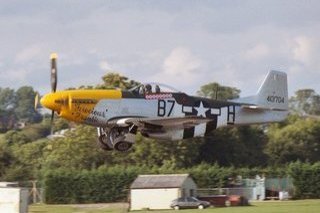 North American P-51D Mustang, G-BTCD, Old Flying Machine Company