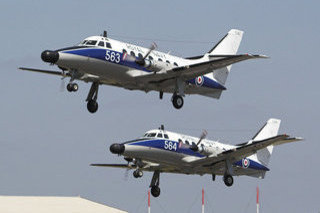 Scottish Aviation Jetstream T2, ZA110, Royal Navy