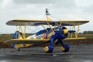 Boeing A-75N1 Stearman, N707TJ, Utterly Butterly